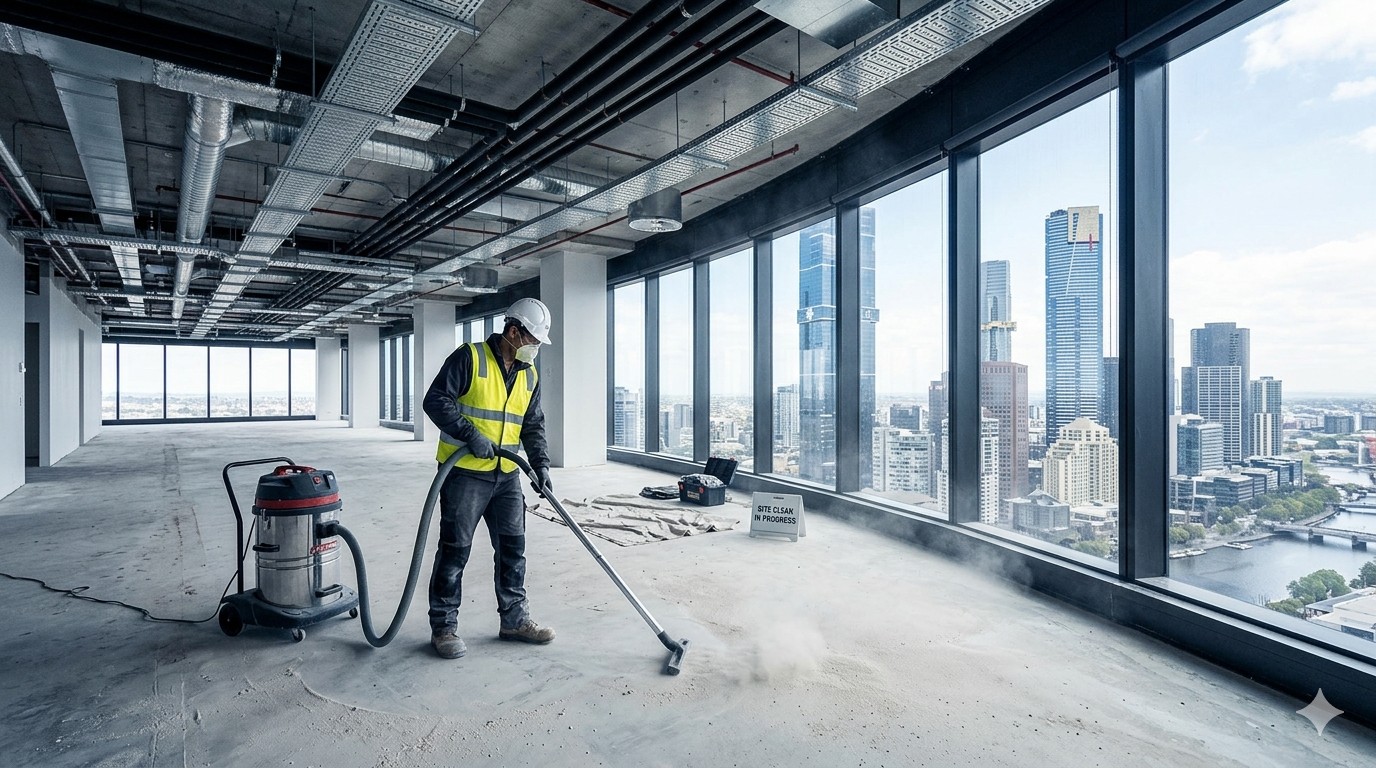Post-construction builders clean Melbourne, handover ready cleaning service