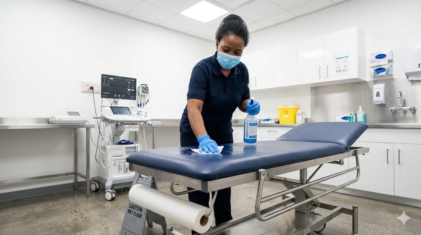 Healthcare facility cleaning Melbourne medical clinic